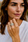 Bague 54 Bague en or jaune 18 carats diamants princesse et baguette 58 Facettes