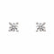 Boucles d'oreilles Boucles d'oreilles Puces Or blanc Diamant 58 Facettes 4815661CN
