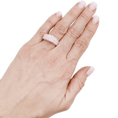 Bague 53 Bague Piaget "Millennium" or blanc, diamants. 58 Facettes 34507