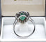 Bague 53 Bague Art déco émeraude diamant 58 Facettes
