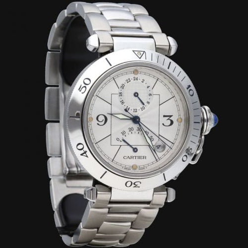 Montre Cartier Montre Pasha Gmt Power Reserve 58 Facettes MT44060