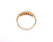 Bague 54 Demi alliance diamants navettes 58 Facettes All.Demi-Nav.