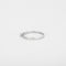 Bague 54 Solitaire or blanc diamant 58 Facettes 3121279