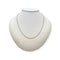 Collier Chaîne maille forçat 54 cm en or jaune 750 58 Facettes 330088347
