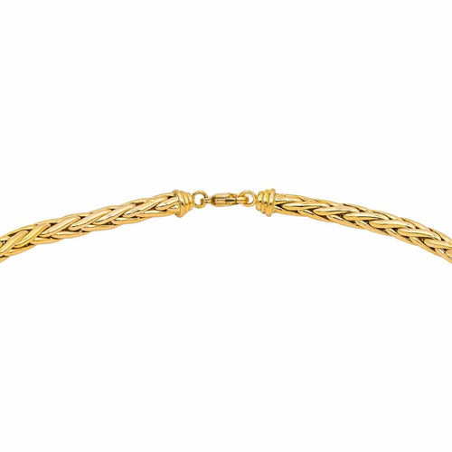 Collier Collier Maille palmier Or jaune 58 Facettes 4733987CN