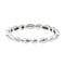 Bague 52 Mauboussin Bague Alliance  Or blanc 58 Facettes 3059432CN