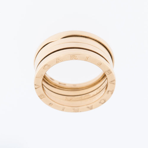 Bague 59 BULGARI - Bague B.Zero1 or jaune 58 Facettes