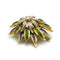 Broche CARTIER - Broche Fleur émail diamants 58 Facettes