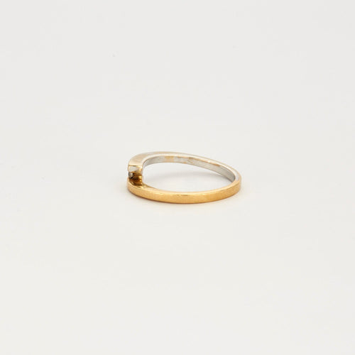 Bague 54 Bague Solitaire 2 ors diamant Entre Nous 58 Facettes LP370/12