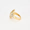 Bague Bague vintage or jaune et blancs, saphir, diamants 58 Facettes