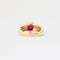Bague Bague rubis et diamants 58 Facettes