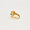 Bague 54 Bague aigue-marine 58 Facettes LP635