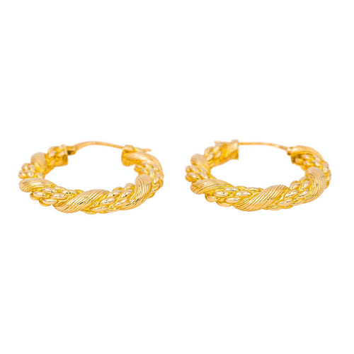 Boucles d'oreilles Boucles d'oreilles Créoles Or jaune 58 Facettes 4282955CN