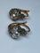 Boucles d'oreilles Boucles d’oreilles en or 18ct dites dormeuses en diamants vers 1900 58 Facettes