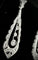 Boucles d'oreilles Paire de boucles d'oreilles pendante serties de brillants 58 Facettes