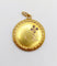 Pendentif Pendentif porte photo Art nouveau or 18k couronne de laurier ,fleur ciselée et diamants taille roses (circa 1910) 58 Facettes A05229
