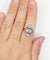Bague 64 Bague tank Art Déco or jaune et Platine, diamants, monture géométrique (circa 1920) 58 Facettes A05582