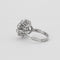 Bague 53 BAGUE MARGUERITE DIAMANTS EN PLATINE 58 Facettes