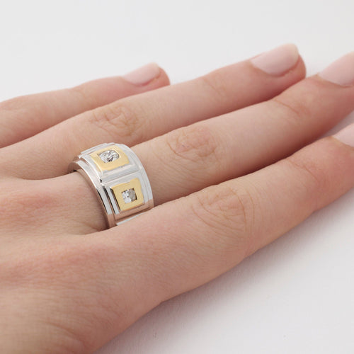 Bague 56 Bague jonc diamants 58 Facettes