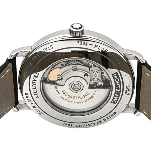 Montre Montblanc Montre Tradition Acier 58 Facettes 4399092RV