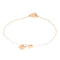Bracelet Ginette NY Bracelet Coeur Angèle mini heart Or rose 58 Facettes 2678590CN