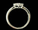Bague 51.5 Bague or blanc diamants 58 Facettes