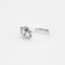 Bague 54 Bague or gris trois diamants 58 Facettes GU19