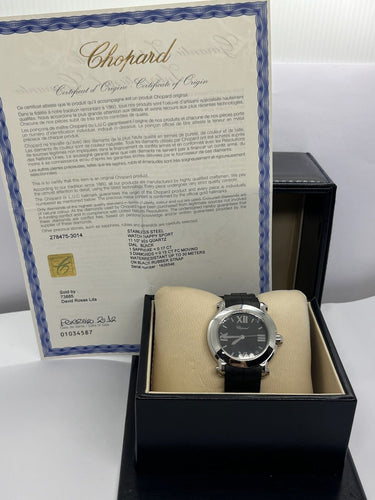 Montre Chopard Happy Sport Full Set 2012 - Etat neuf 58 Facettes
