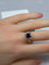 Bague 54 Bague en or blanc saphir et diamants 58 Facettes AB328