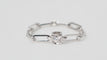 Bague 54 DINH VAN - Bague le cube diamant en or blanc et diamant 58 Facettes 32660