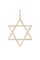 Pendentif Pendentif or jaune Maguen David 58 Facettes 092211