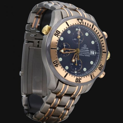 Montre Omega Montre Seamaster 300M Chronograph Titanium  / Or Rose 18K 58 Facettes MT43667