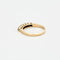 Bague 55 Demi Alliance Saphir 58 Facettes