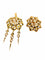 Pendentif Exceptionnel ensemble transformable XIXᵉ – Or 18k , émail noir et diamants taille ancienne 58 Facettes