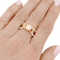 Bague 51 Bague FRED, deux tons d'or et diamant. 58 Facettes 34534