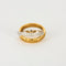 52 MELLERIO - L'Annel - Bague croisée or jaune, or blanc et diamants 58 Facettes J1YW203-0D52