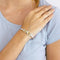Bracelet ZOLOTAS-Bracelet jonc ouvert vintage argent et or 58 Facettes
