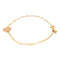 Bracelet Ginette NY Bracelet  Angele mini heart  Or rose 58 Facettes 4563808CN