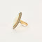 Bague 53 Bague Marquise or jaune et gris, opale et diamants 58 Facettes 250021