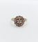Bague 53.5 Bague marguerite circa 1910 en or 18k, platine et diamants 58 Facettes A06629