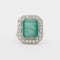 Bague 52 Bague Art déco 58 Facettes