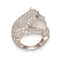 Bague 52 Boucheron - Bague "Collection animaux Ours Nanook" Or Gris Diamants 58 Facettes