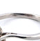 Bague 61 Bague en or blanc 18 carats sertie de rubis et de diamants, référence C 261 25 (2005) 58 Facettes