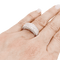 Bague 53 Bague Piaget "Millennium" or blanc, diamants. 58 Facettes 34507