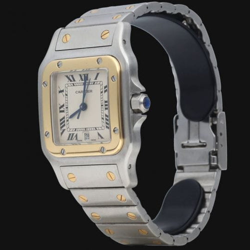 Montre Cartier Montre Santos De Cartier Galbee 58 Facettes MT41293