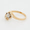 Bague 56 Bague or Jaune - Diamants 58 Facettes RÉF 5017/18