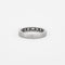 Bague 50 Alliance or gris ornée de diamants 58 Facettes 196-1