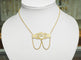 Collier Collier Napoléon III en or jaune et émail 58 Facettes 28964