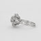 Bague 53 BAGUE MARGUERITE DIAMANTS EN PLATINE 58 Facettes