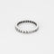 Bague 60 Alliance américaine en or gris et diamants 58 Facettes ENG10598